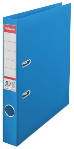 BIROTICA & PAPETARIE - Biblioraft A4 50mm plastifiat interior-exterior cu rama si buzunar albastru Esselte Vivida Power
