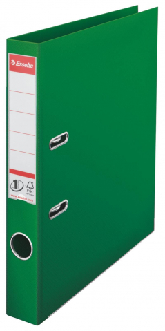 BIROTICA & PAPETARIE - Biblioraft A4 50mm plastifiat interior-exterior cu rama si buzunar verde Esselte Vivida Power