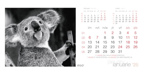 Calendar de birou ,,Animale" [1]