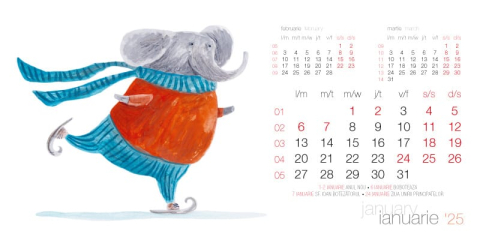 Calendar de birou ,,Ilustrat" [1]