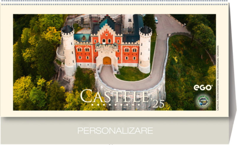 CALENDARE DE BIROU & PERETE - Calendar de birou ,,Castele"