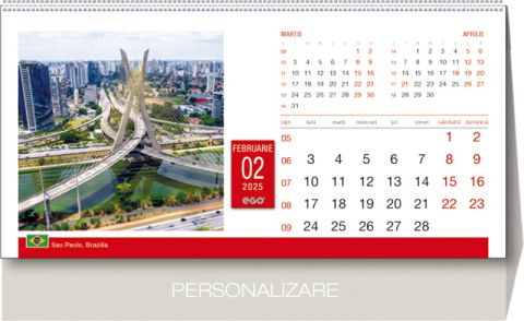 Calendar de birou ,,Orase pe firul apei" [1]