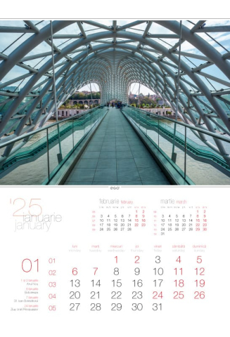 Calendar de perete ,,Arhitectura" [1]