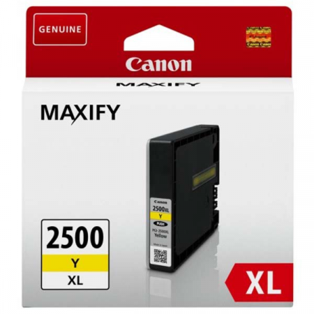 CARTUSE ORIGINALE (OEM) - Cartus Canon PGI-2500XL Maxify 2500pag Yellow