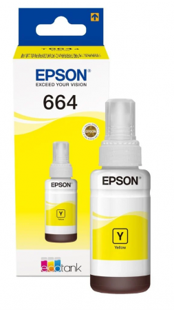 CARTUSE ORIGINALE (OEM) - Cartus Epson Nr.664 Original 70ml Yellow