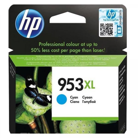 CARTUSE ORIGINALE (OEM) - Cartus Hp 953XL Original 1600pag Cyan