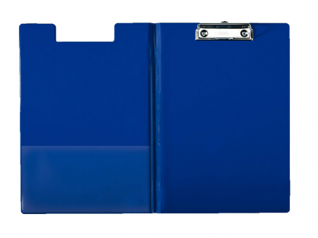 CLIPBOARD-URI - Clipboard dublu A4 pvc si clema metalica albastru Esselte
