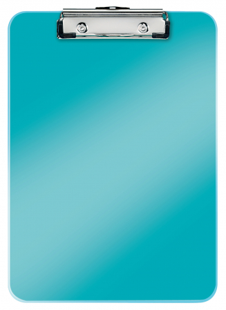 CLIPBOARD-URI - Clipboard simplu A4 pvc si clema metalica turquise Wow Leitz