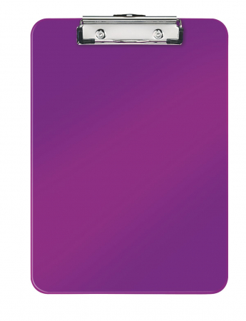 CLIPBOARD-URI - Clipboard simplu A4 pvc si clema metalica mov Wow Leitz