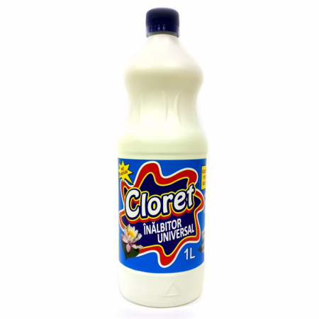 SOLUTII PENTRU BAIE & ODORIZANTE WC - Clor universal 1l Cloret