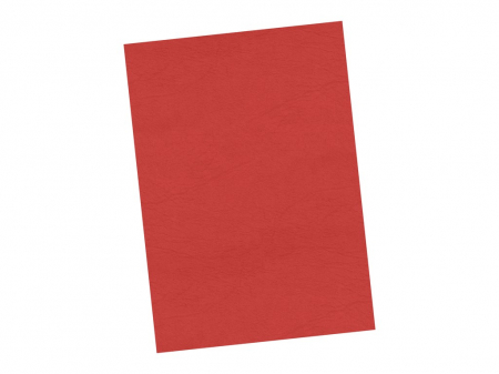 SISTEME DE AFISARE SI DE PREZENTARE - Coperta carton legatorie A4 250g/mp imitatie piele - rosu