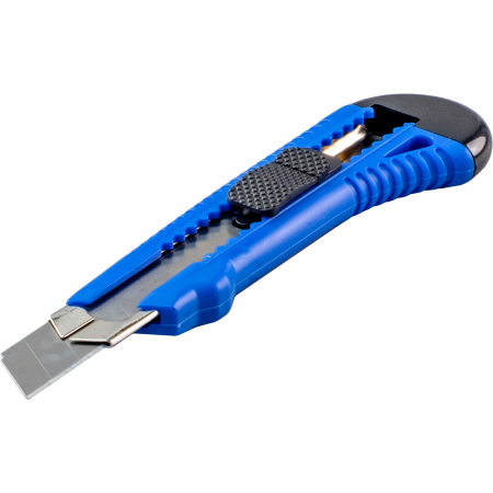 CUTTERE - Cutter mare 18cm din plastic cu sina metalica Evo Office