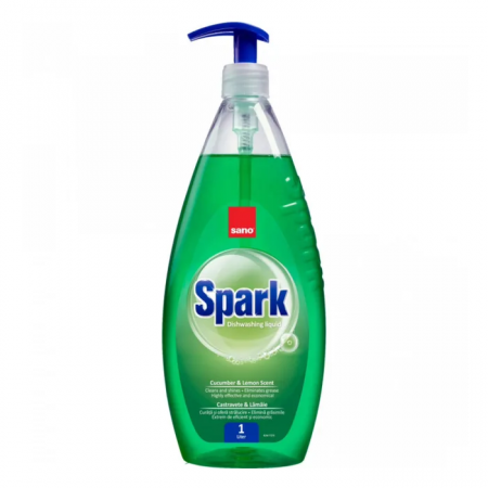 SOLUTII BUCATARIE - Detergent de vase 1l Sano Spark Mar