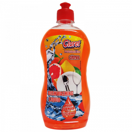 SOLUTII BUCATARIE - Detergent de vase 500ml Cloret - Citrus