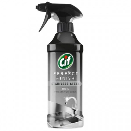 IGIENA & CURATENIE - Solutie pentru inox 435ml cu pulverizator Cif Inox