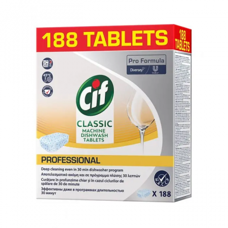 SOLUTII BUCATARIE - Tablete pentru masina de spalat vase profesional Cif All in One tablete 200buc/cut