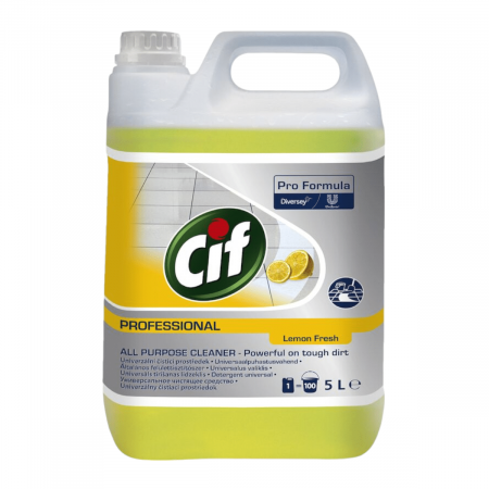 DETERGENTI PENTRU PARDOSELI - Detergent universal pentru pardoseli Cif Lemon Fresh 5l
