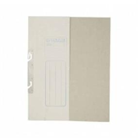 DOSARE DIN PLASTIC & CARTON - Dosar de carton pentru incopciat A4 230g/mp alb 1/2 standard