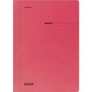 DOSARE DIN PLASTIC & CARTON - Dosar de carton pentru incopciat A4 230g/mp roz 1/1 Falken