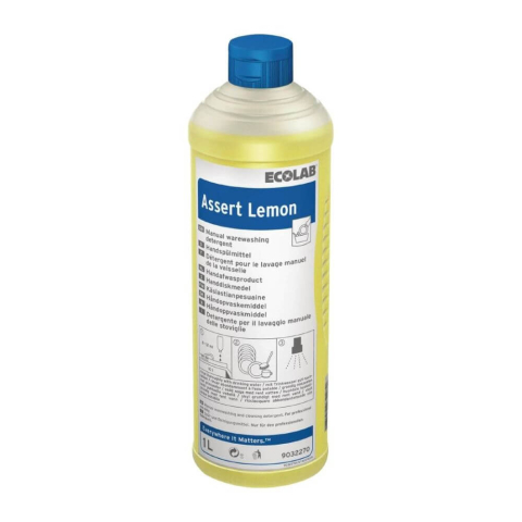 IGIENA & CURATENIE - Solutie profesionala - Assert Lemon 1l - detergent manual vase