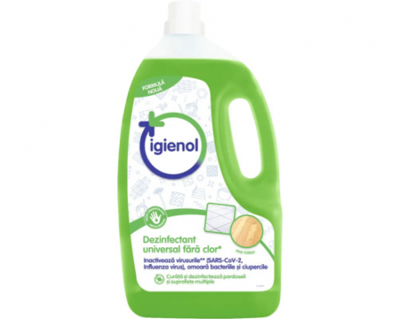 DETERGENTI UNIVERSALI - Igienol dezinfectant multisuprafete 5l verde