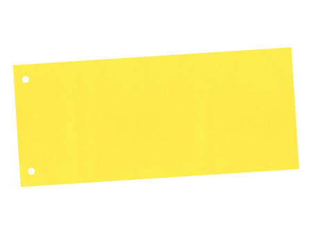 SEPARATOARE - Intercalator / Separator biblioraft 10.5cmX24cm din carton 190g/mp galben100buc/set Forster