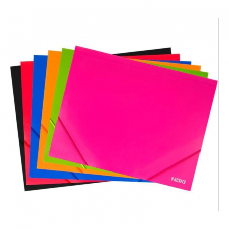 MAPE DE BIROU - Mapa A4 cu elastic A4 pvc negru Noki