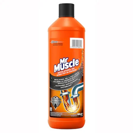 SOLUTII PENTRU BAIE & ODORIZANTE WC - Mr. Muscle Drain 1l