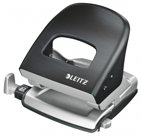 PERFORATOARE - Perforator 2 perforatii 30coli 5006 negru Style Leitz