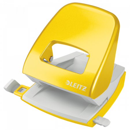 PERFORATOARE - Perforator 2 perforatii 30coli 5008 galben Wow Leitz