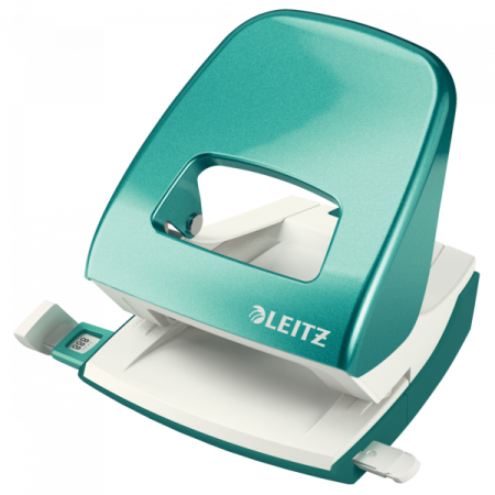 PERFORATOARE - Perforator 2 perforatii 30coli 5008 turquise Wow Leitz