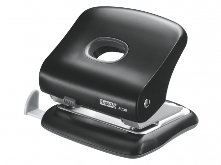 PERFORATOARE - Perforator 2 perforatii 30coli FC-30 negru Rapid