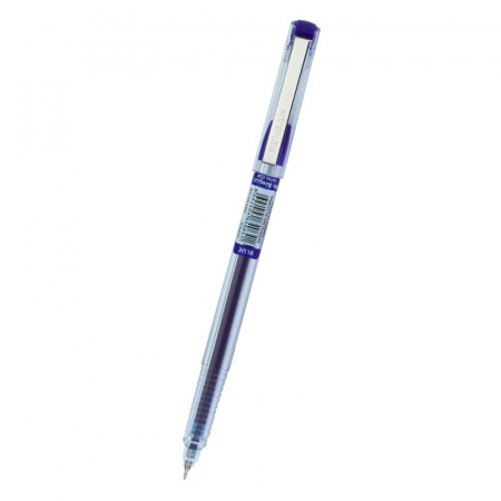 STILOURI - ROLLERE - PIXURI CU GEL & SET-URI - Pix cu gel cu clema metalica My King 0.5mm albastru Pensan