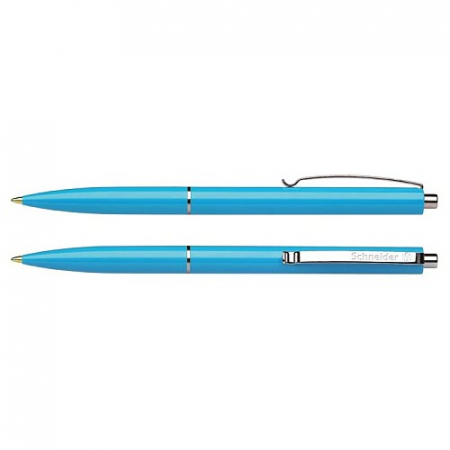 BIROTICA & PAPETARIE - Pix cu mecanism Schneider K15 0.7mm mina rosie - corp bleu