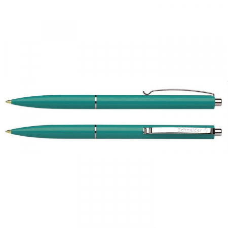 BIROTICA & PAPETARIE - Pix cu mecanism Schneider K15 0.7mm mina rosie - corp verde