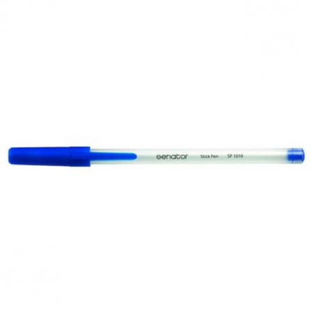 PIXURI FARA MECANISM - Pix fara mecanism Senator Stick Pen ,,frosty" 0.7mm albastru
