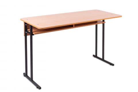 MOBILIER EDUCATIONAL - Pupitru scolar fix 2 elevi