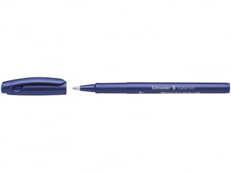 STILOURI - ROLLERE - PIXURI CU GEL & SET-URI - Roller Schneider Topball 847 - 0.5mm albastru