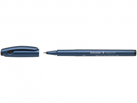 STILOURI - ROLLERE - PIXURI CU GEL & SET-URI - Roller Schneider Topliner 857 - 0.6mm negru