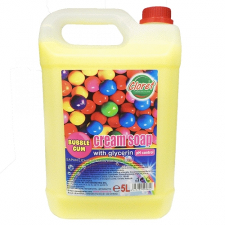 SAPUNURI & DEZINFECTANTI - Sapun lichid 5l Cloret - Bubble gum