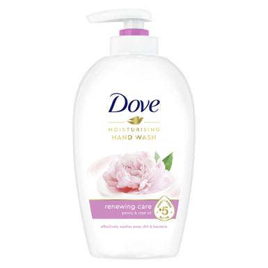 SAPUNURI & DEZINFECTANTI - Sapun lichid cu pompita 250ml bujori Dove
