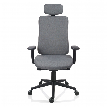 SCAUNE OPERATIONAL ERGONOMICE - Scaun executiv Pure tapitat - Gri