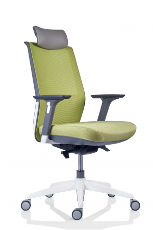 SCAUNE OPERATIONAL ERGONOMICE - Scaun executiv Tesla Mesh - Verde
