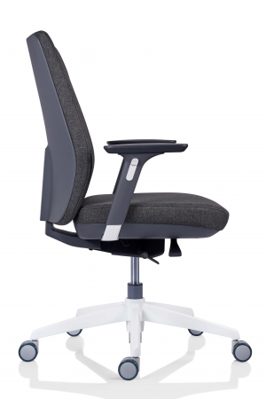 Scaun executiv Tesla Mesh - Gri inchis [1]