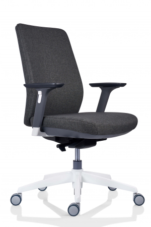 SCAUNE OPERATIONAL ERGONOMICE - Scaun executiv Tesla Mesh - Gri inchis