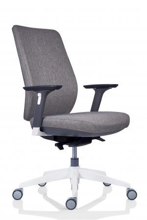 SCAUNE OPERATIONAL ERGONOMICE - Scaun executiv Tesla Mesh - Gri deschis