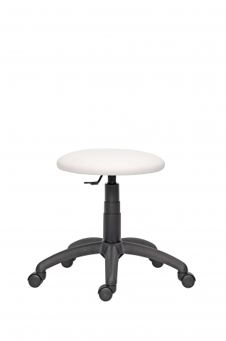 SCAUNE PROFESIONAL-INDUSTRIAL-LABORATOARE - Scaun laborator cu sezut alb