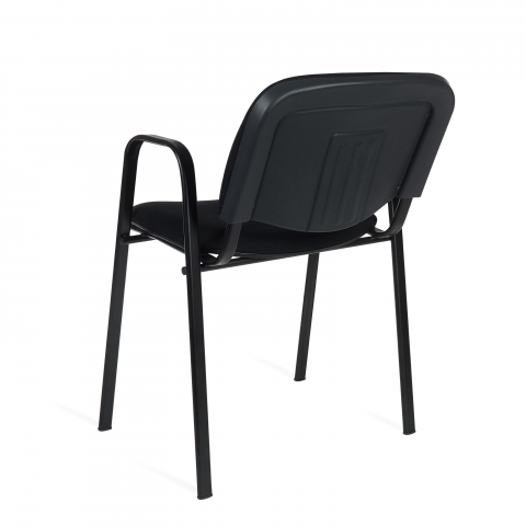 Scaun vizitator Taurus Maxi Eco piele negru [2]