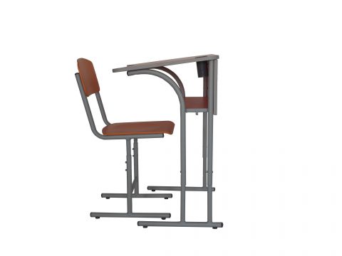 MOBILIER EDUCATIONAL - Set scolar reglabil scaun - masa