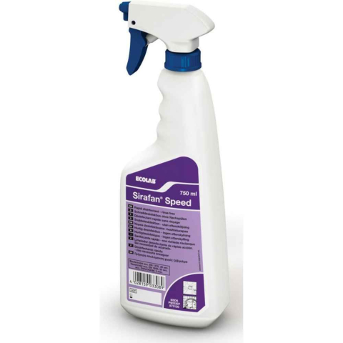 IGIENA & CURATENIE - Solutie profesionala - Sirafan Speed 750ml - dezinfectant suprafete rezistente la alcool